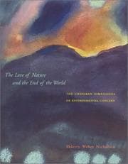 Tapa de The Love of Nature and the End of the World