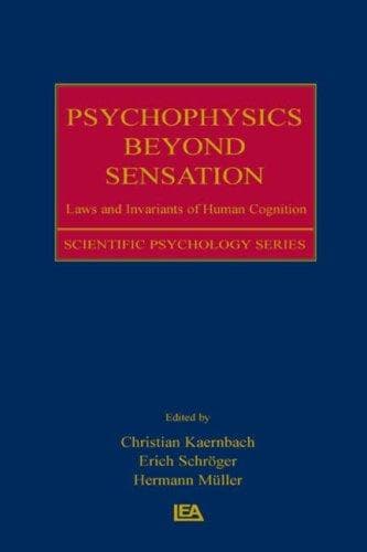 Tapa de Psychophysics beyond sensation