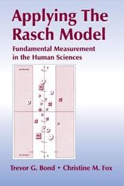 Tapa de Applying the Rasch Model