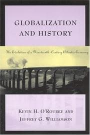 Tapa de Globalization and history