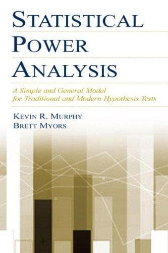 Tapa de Statistical power analysis