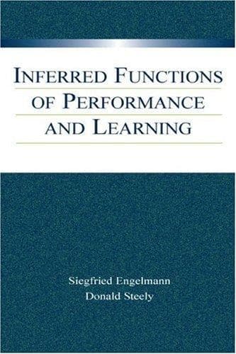 Tapa de Inferred Functions of Performance and Learning