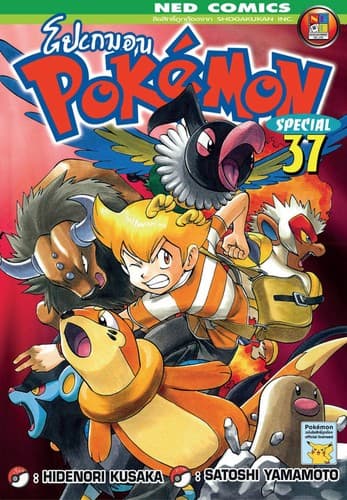 Tapa de Pokemon Special 37