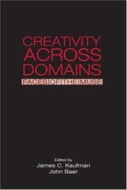 Tapa de Creativity across domains