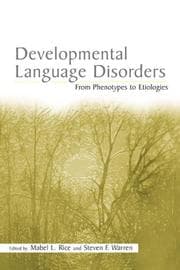 Tapa de Developmental Language Disorders