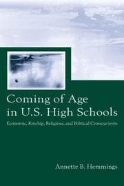 Tapa de Coming of age in U.S. high schools