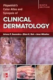 Tapa de Fitzpatrick's Color Atlas and Synopsis of Clinical Dermatology, 9/e