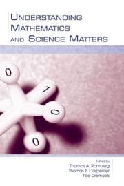 Tapa de Understanding Mathematics and Science Matters