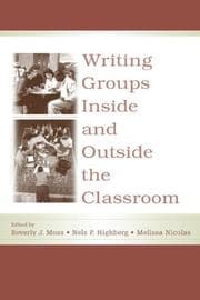 Tapa de Writing groups inside and outside the classroom