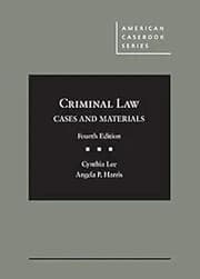 Tapa de Criminal Law, Cases and Materials