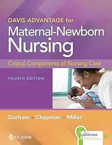Tapa de Davis Advantage for Maternal-Newborn Nursing