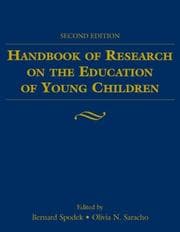 Tapa de Handbook of research on the education of young children