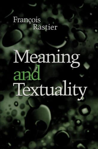 Tapa de Meaning and textuality