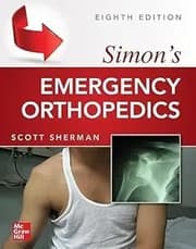 Tapa de Simon's Emergency Orthopedics 8E (PB)