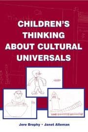Tapa de Children's thinking about cultural universals