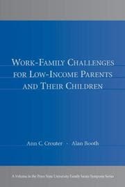 Tapa de Work-family challenges for low-income parents and their children
