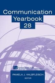 Tapa de Communication Yearbook 28 (Communication Yearbook)