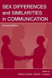 Tapa de Sex differences and similarities in communication
