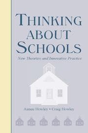 Tapa de Thinking about Schools