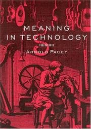 Tapa de Meaning in Technology