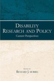Tapa de Disability research and policy