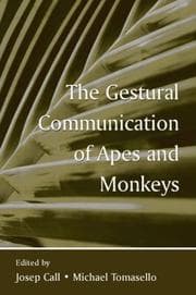 Tapa de The gestural communication of apes and monkeys