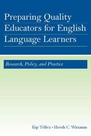 Tapa de Preparing quality educators for English language learners