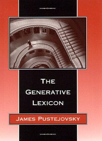 Tapa de The Generative Lexicon (Language, Speech, and Communication)