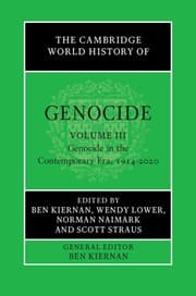 Tapa de Cambridge World History of Genocide