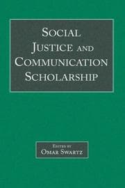 Tapa de Social justice and communication scholarship