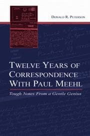Tapa de Twelve years of correspondence with Paul Meehl