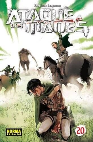Tapa de Ataque a los titanes 20