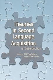 Tapa de Theories in Second Language Acquisition