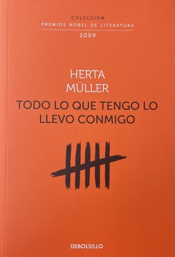 Tapa de Todo lo que tengo lo llevo conmigo