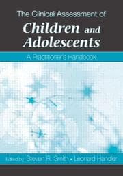 Tapa de Clinical Assessment of Children and Adolescents