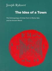 Tapa de The idea of a town