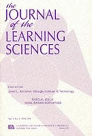 Tapa de The Journal of the Learning Sciences (Special Issue : Goal-Based Scenarios, Vol 3, No 4 1993/1994)