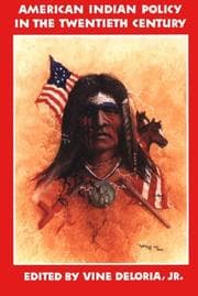Tapa de American Indian Policy in the Twentieth Century