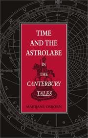 Tapa de Time and the astrolabe in the Canterbury tales