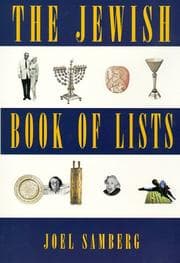 Tapa de The Jewish book of lists