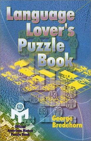 Tapa de Language Lover's Puzzle Book