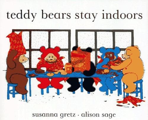 Tapa de Teddy bears stay indoors