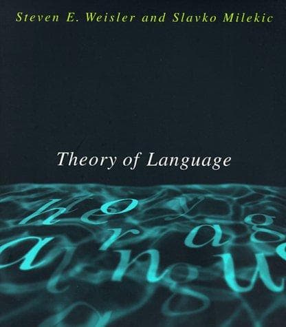 Tapa de Theory of language