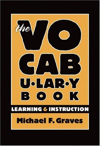 Tapa de The Vocabulary Book