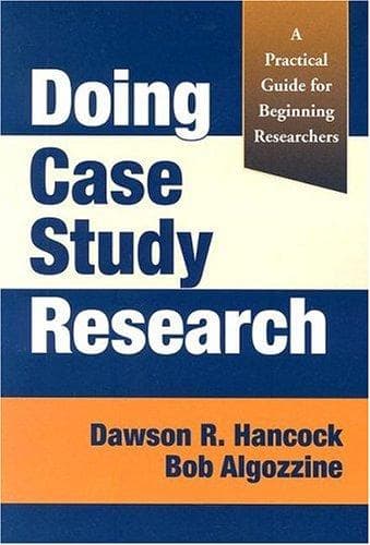 Tapa de Doing Case Study Research