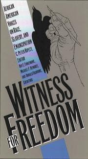 Tapa de Witness for Freedom