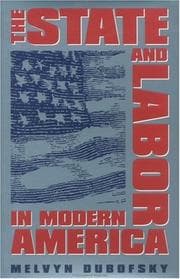 Tapa de The state & labor in modern America