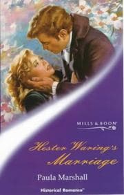 Tapa de Hester Waring's Marriage