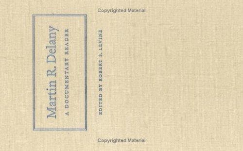 Tapa de Martin R. Delany