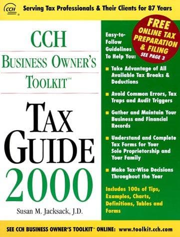 Tapa de Tax Guide 2000